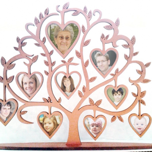 Декоративное дерево из фанеры с покраской