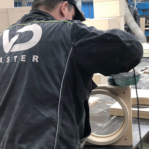 Шлифование фанеры